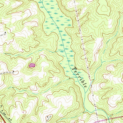 United States Geological Survey Halifax, VA (1968, 24000-Scale) digital map