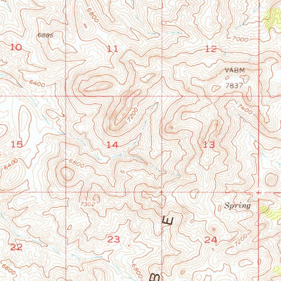United States Geological Survey Hall Creek, NV (1956, 62500-Scale) digital map