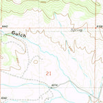 United States Geological Survey Hall Gulch, CO (1983, 24000-Scale) digital map