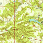 United States Geological Survey Hall, IN (1955, 24000-Scale) digital map