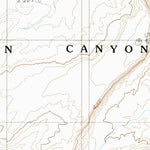United States Geological Survey Hall Mesa, UT (1987, 24000-Scale) digital map