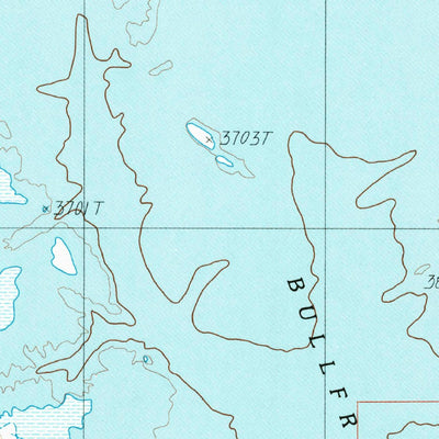 United States Geological Survey Hall Mesa, UT (1987, 24000-Scale) digital map