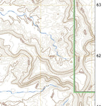 United States Geological Survey Hall Mesa, UT (2023, 24000-Scale) digital map