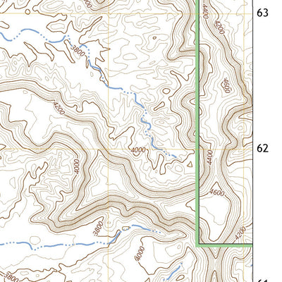 United States Geological Survey Hall Mesa, UT (2023, 24000-Scale) digital map