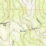 United States Geological Survey Hall Mountain, ID (1965, 24000-Scale) digital map