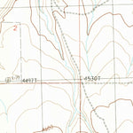 United States Geological Survey Hall, MT (1989, 24000-Scale) digital map