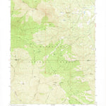 United States Geological Survey Hall Ridge, CA (1967, 24000-Scale) digital map