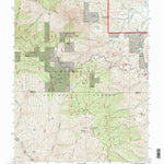 United States Geological Survey Hall Ridge, CA (1996, 24000-Scale) digital map
