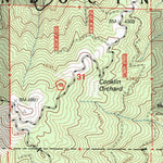 United States Geological Survey Hall Ridge, CA (1996, 24000-Scale) digital map
