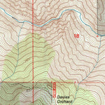 United States Geological Survey Hall Ridge, CA (1996, 24000-Scale) digital map