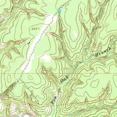United States Geological Survey Hallettsville SE, TX (1962, 24000-Scale) digital map