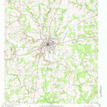 United States Geological Survey Hallettsville, TX (1962, 24000-Scale) digital map