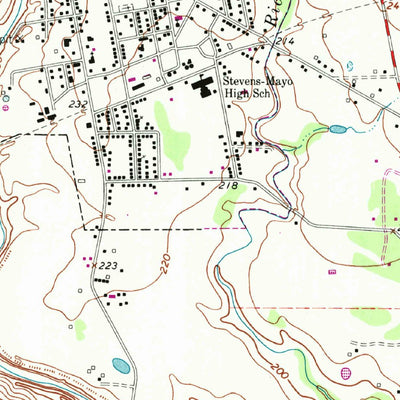 United States Geological Survey Hallettsville, TX (1962, 24000-Scale) digital map