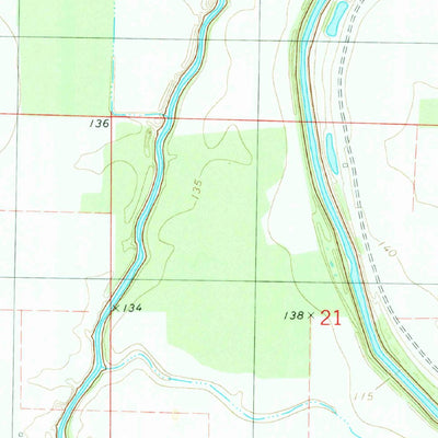 United States Geological Survey Halley, AR (1981, 24000-Scale) digital map