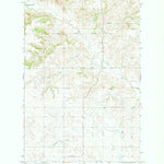 United States Geological Survey Halliday NE, ND (1970, 24000-Scale) digital map