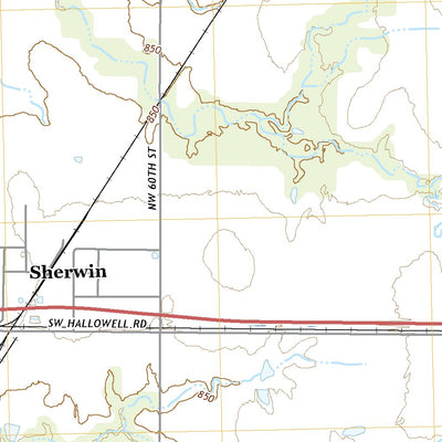 United States Geological Survey Hallowell, KS (2022, 24000-Scale) digital map
