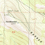 United States Geological Survey Halls Canyon, CA (1990, 24000-Scale) digital map