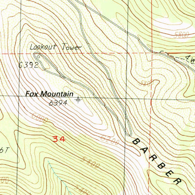 United States Geological Survey Halls Canyon, CA (1990, 24000-Scale) digital map