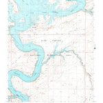 United States Geological Survey Halls Crossing, UT (1987, 24000-Scale) digital map
