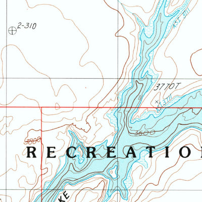 United States Geological Survey Halls Crossing, UT (1987, 24000-Scale) digital map