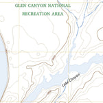 United States Geological Survey Halls Crossing, UT (2023, 24000-Scale) digital map