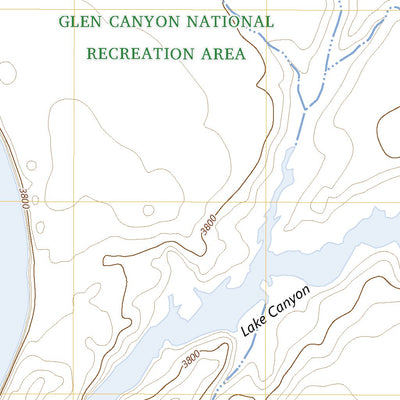 United States Geological Survey Halls Crossing, UT (2023, 24000-Scale) digital map