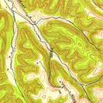 United States Geological Survey Halls Gap, KY (1952, 24000-Scale) digital map