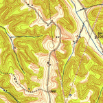 United States Geological Survey Halls Gap, KY (1952, 24000-Scale) digital map