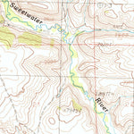 United States Geological Survey Halls Meadow Spring, WY (1986, 24000-Scale) digital map