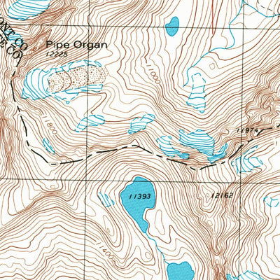 United States Geological Survey Halls Mountain, WY (1981, 24000-Scale) digital map