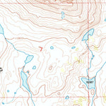 United States Geological Survey Halls Mountain, WY (1991, 24000-Scale) digital map