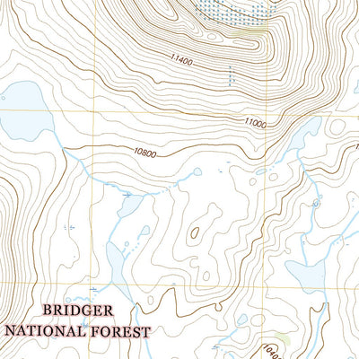 United States Geological Survey Halls Mountain, WY (2021, 24000-Scale) digital map