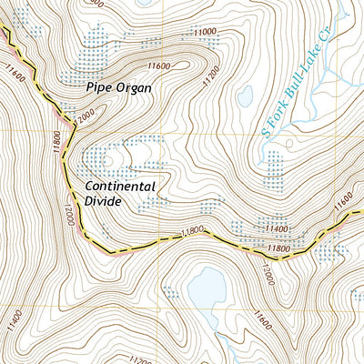 United States Geological Survey Halls Mountain, WY (2021, 24000-Scale) digital map