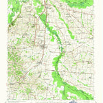United States Geological Survey Halls, TN (1961, 62500-Scale) digital map