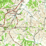 United States Geological Survey Halls, TN (1961, 62500-Scale) digital map