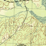 United States Geological Survey Hallsboro, VA (1943, 31680-Scale) digital map