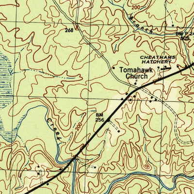 United States Geological Survey Hallsboro, VA (1943, 31680-Scale) digital map