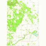 United States Geological Survey Hallson, ND (1964, 24000-Scale) digital map