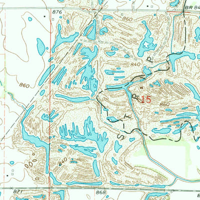 United States Geological Survey Hallsville, MO (1969, 24000-Scale) digital map