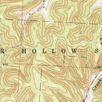 United States Geological Survey Hallsville, OH (1961, 24000-Scale) digital map