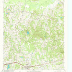 United States Geological Survey Hallsville, TX (1961, 24000-Scale) digital map