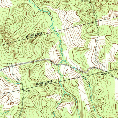 United States Geological Survey Hallsville, TX (1961, 24000-Scale) digital map