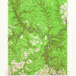 United States Geological Survey Hallton, PA (1940, 62500-Scale) digital map