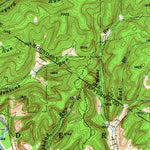 United States Geological Survey Hallton, PA (1940, 62500-Scale) digital map