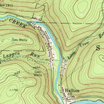 United States Geological Survey Hallton, PA (1969, 24000-Scale) digital map