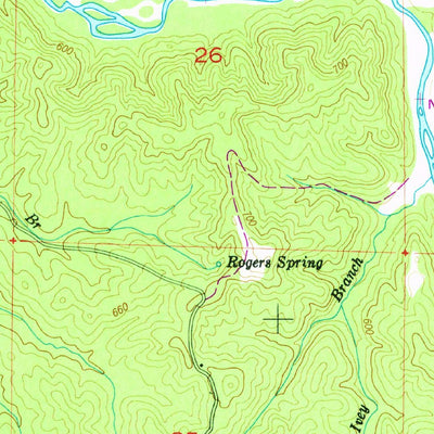 United States Geological Survey Halltown, AL (1950, 24000-Scale) digital map