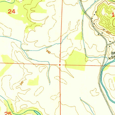 United States Geological Survey Halltown, AL (1951, 24000-Scale) digital map
