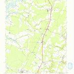 United States Geological Survey Hallwood, VA-MD (1968, 24000-Scale) digital map