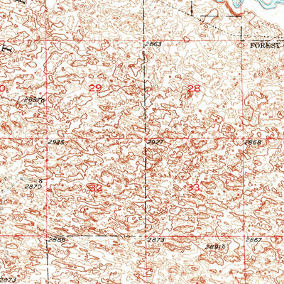 United States Geological Survey Halsey, NE (1948, 62500-Scale) digital map