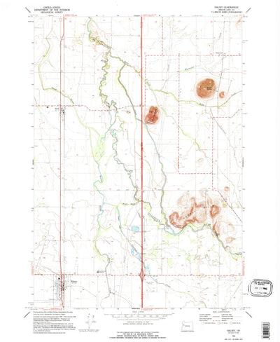 United States Geological Survey Halsey, OR (1969, 24000-Scale) digital map